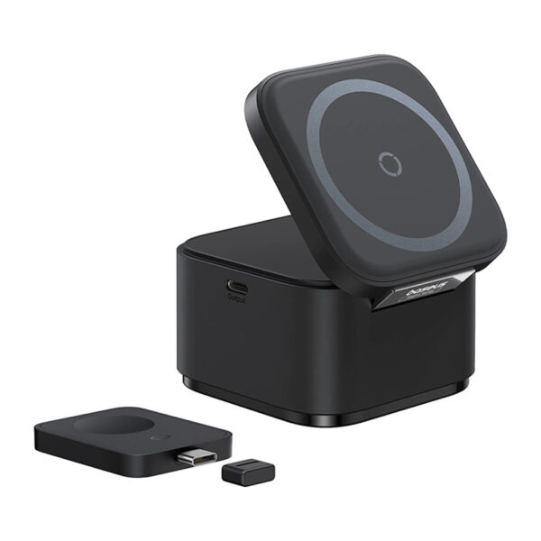 P10264100123-01 cargador de dispositivo móvil Universal Negro USB Cargador inalámbrico Carga rápida Interior