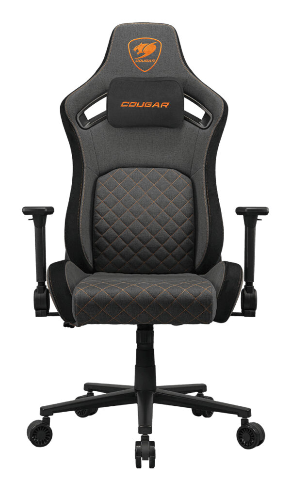 CGR-DFF-GRB Silla para videojuegos de PC Asiento acolchado tapizado Negro, Oro
