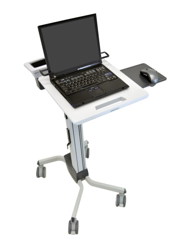 Neo-Flex Laptop Cart Gris Portátil Carro/soporte de suelo con ruedas multimedia