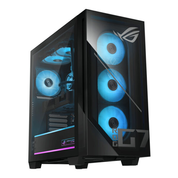 ROG G700TF-7265KF1240 - Sobremesa Gaming de (Intel Core Ultra 7 265KF, 32GB RAM, 1TB SSD, NVIDIA RTX 5070 12GB, Sin Sistema Operativo) Negro