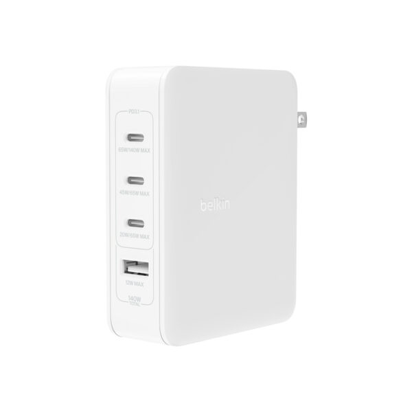 BoostCharge Pro Universal Blanco Corriente alterna Interior