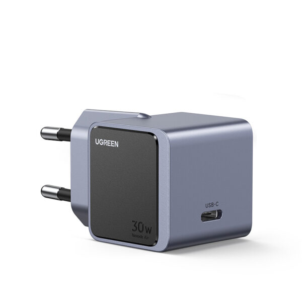 Nexode S 30W USB-C GaN Fast Charger EU gray Teléfono móvil, Batería portátil, Teléfono Gris Corriente alterna Interior