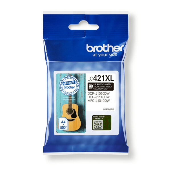 LC-421XLBK cartucho de tinta 1 pieza(s) Original Alto rendimiento (XL) Negro