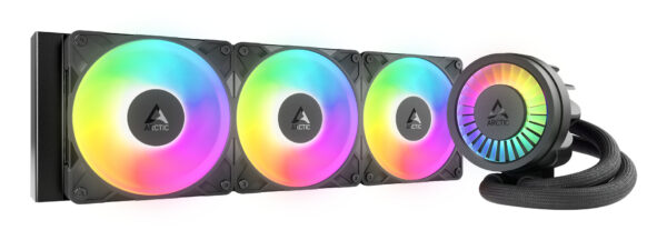Liquid Freezer III Pro 360 A-RGB Procesador Kit de refrigeración líquida 12 cm Negro 1 pieza(s)