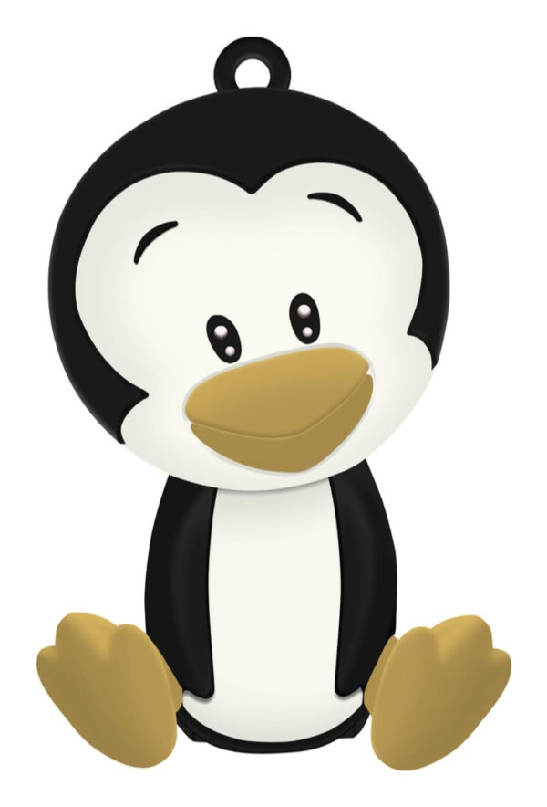 PBPENGUIN batería externa Polímero de litio 2600 mAh Negro, Blanco, Amarillo