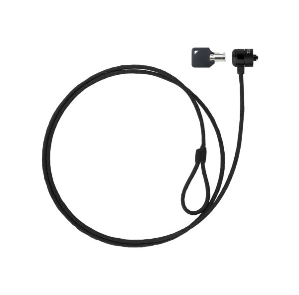 Cable de Seguridad con Llave para Portátiles 1.5 metros, Gris Oscuro