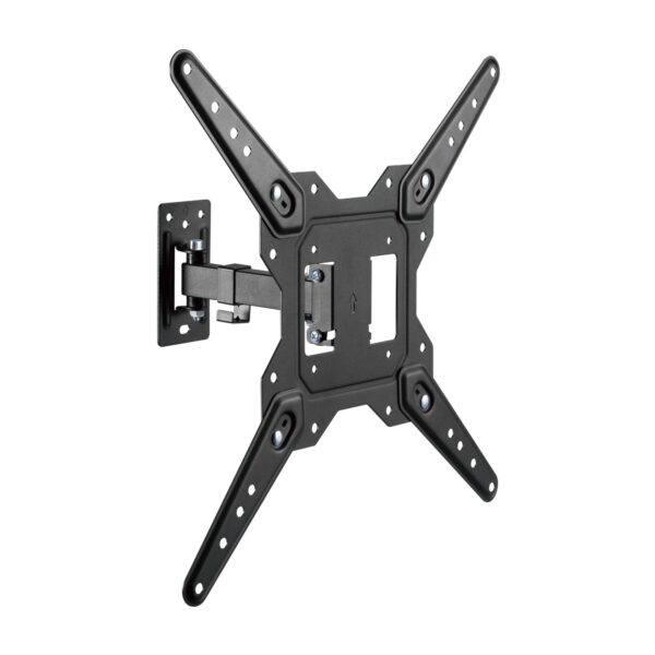 Soporte Eco Giratorio, Inclinable Para Monitor/TV 30kg (2 Pivotes) De 23-55, Negro