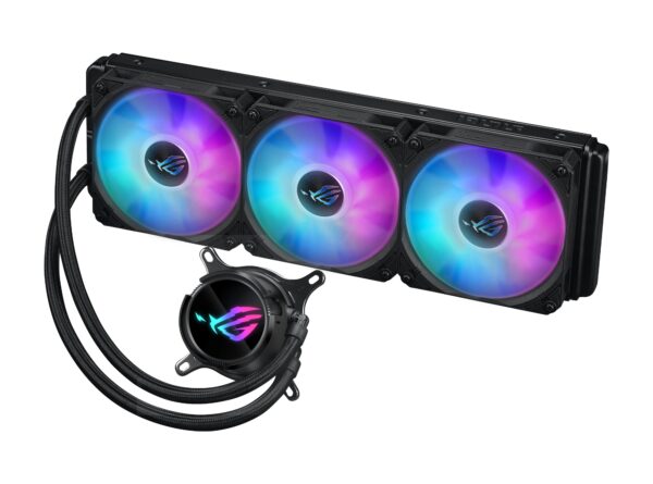 ROG Strix LC III 360 ARGB Procesador Kit de refrigeración líquida 12 cm Negro