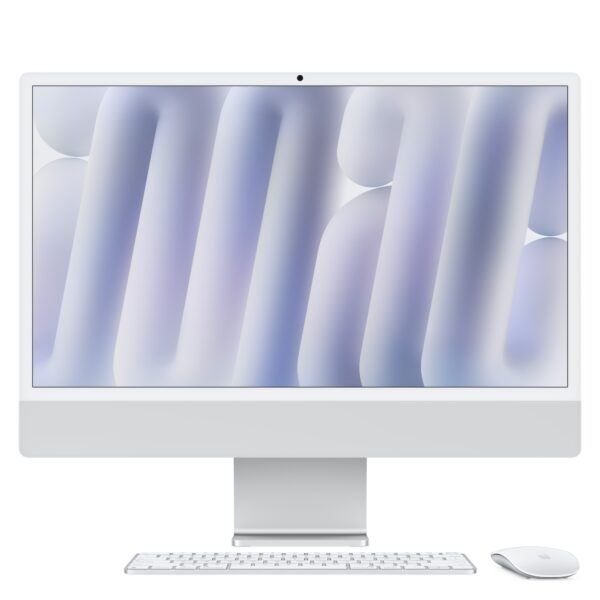 iMac Apple M M4 59,7 cm (23.5") 4480 x 2520 Pixeles PC todo en uno 24 GB 512 GB SSD macOS Sequoia Wi-Fi 6E (802.11ax) Plata