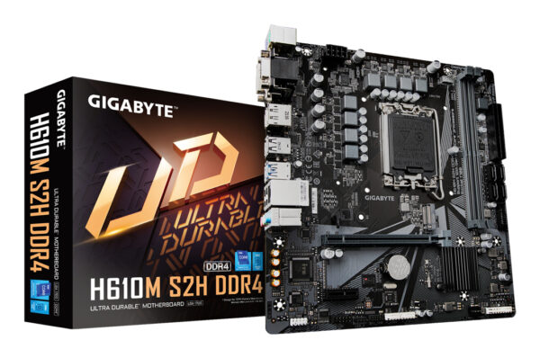 H610M S2H DDR4 placa base Intel H610 Express LGA 1700 micro ATX