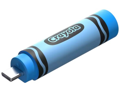 Crayola unidad flash USB 64 GB USB Tipo C 3.2 Gen 1 (3.1 Gen 1) Azul