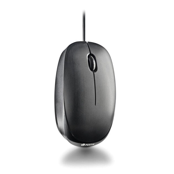 FLAME-C ratón Universal Ambidextro USB Tipo C Óptico 1000 DPI