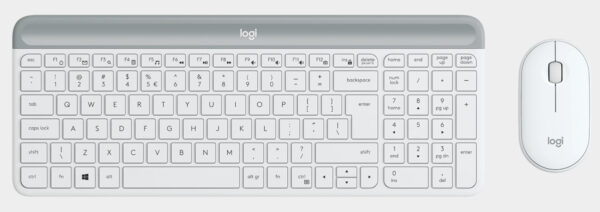 920-009199 teclado Ratón incluido Oficina RF inalámbrico Español Blanco