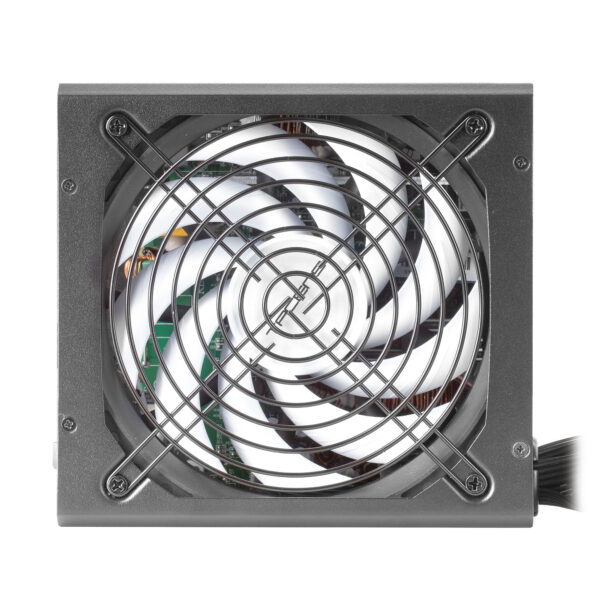 RADIX ECO X 650, Fuente Alimentación PC ATX 650W, 6 Años Garantía, Tecnología Silenciosa AI-RPM, +87% Eficiencia, Negro
