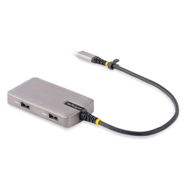 Adaptador Multipuertos USB-C - Docking Station USB Tipo C HDMI 4K60 - Hub Ladrón USB 3.0 de 3 Puertos - Entrega de Alimentación PD 100W - GbE - Win/Mac/ChromeOS