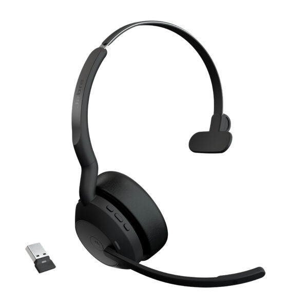 Evolve2 55 Auriculares Inalámbrico Diadema Oficina/Centro de llamadas USB Tipo C Bluetooth Base de carga