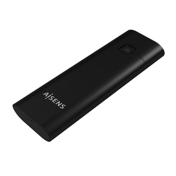Caja Externa M.2 (NGFF) ASM2-020B NVMe a USB3.2 GEN2, Negra