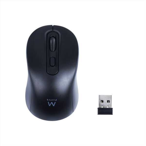 Ratón óptico inalámbrico 800-1200-1600dpi y clics silenciosos