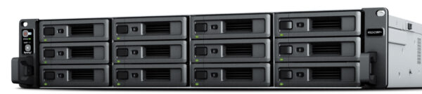 RackStation RS2423+ servidor de almacenamiento NAS Bastidor (2U) Ryzen Embedded V1780B 8 GB DDR4 0 TB DiskStation Manager Negro, Gris