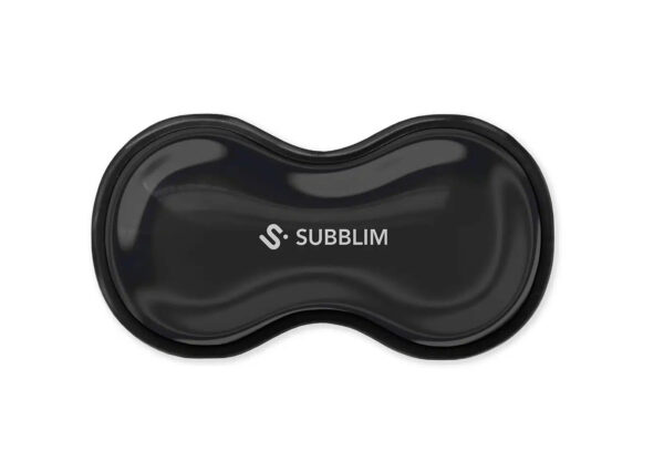 SUBMP-04E091 descansa muñecas Poliuretano (PU), Silicona Negro