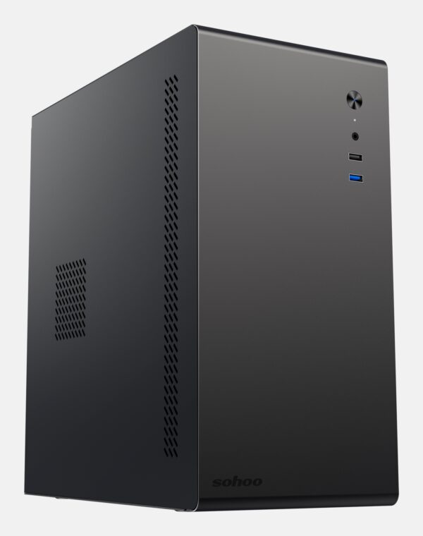 APPC-403F carcasa de ordenador Torre Negro 500 W