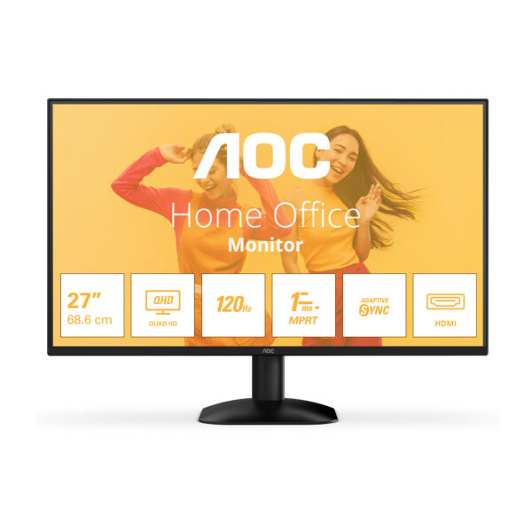 B3 Q27B35S3 pantalla para PC 68,6 cm (27") 2560 x 1440 Pixeles Quad HD LED Negro