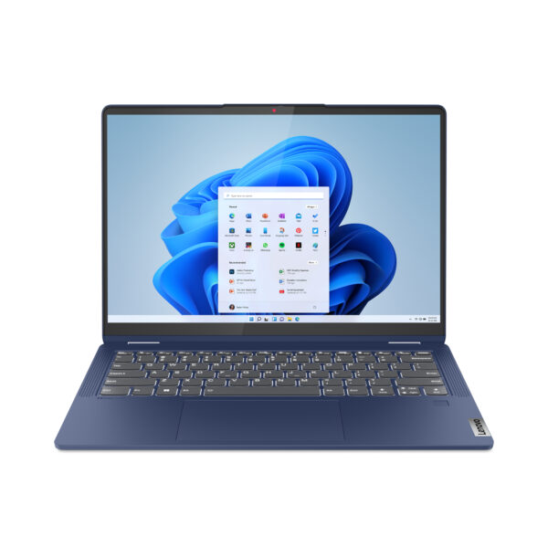 IdeaPad Flex 5 14ABR8 AMD Ryzen 7 5825U Híbrido (2-en-1) 35,6 cm (14") Pantalla táctil WUXGA 16 GB LPDDR4x-SDRAM 512 GB SSD Wi-Fi 6 (802.11ax) Windows 11 Home Español Azul