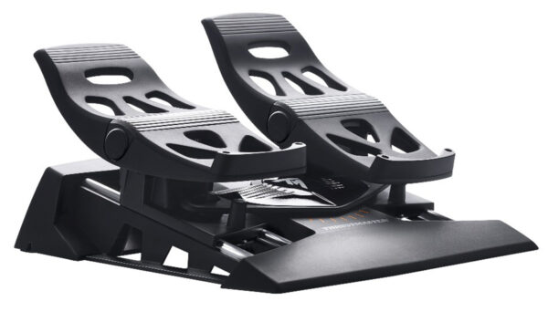 T.Flight Rudder Pedals Negro USB Pedales PC, PlayStation 4, Xbox