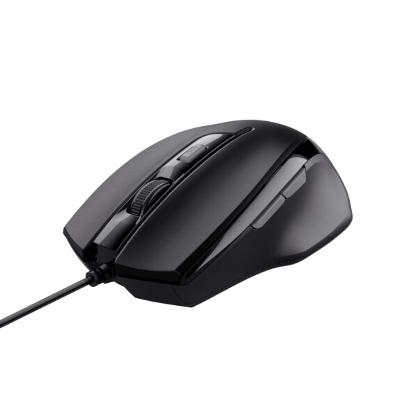Voca ratón Oficina mano derecha USB tipo A Óptico 2400 DPI