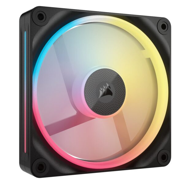 iCUE LINK LX120-R RGB Carcasa del ordenador Ventilador 12 cm Negro 1 pieza(s)