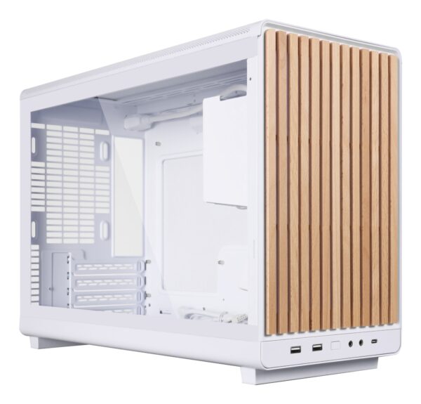 A3-mATX Micro Torre Blanco, Madera