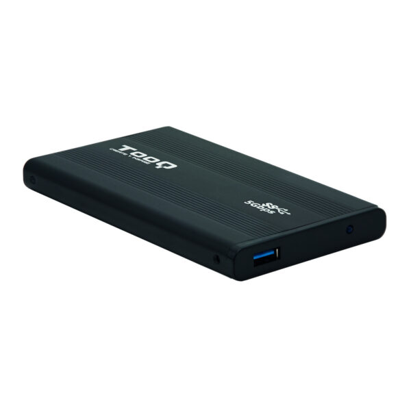 TQE-2524B caja para disco duro externo Caja de disco duro (HDD) Negro 2.5"