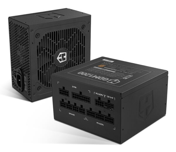 Hummer GDM 1200W GOLD unidad de fuente de alimentación 20+4 pin ATX ATX Negro