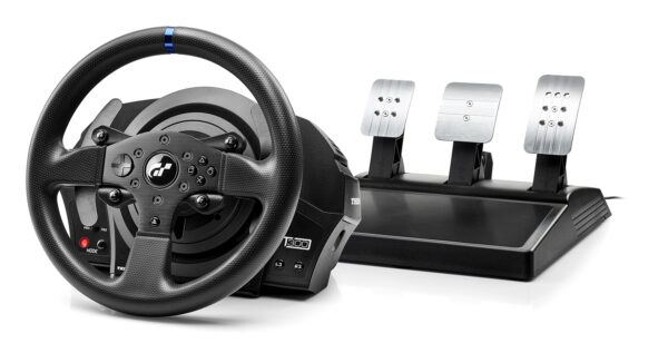 T300 RS GT Edition Volante + Pedales PC, PlayStation 4, Playstation 3 Negro