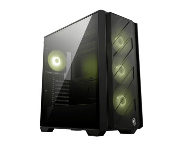 MAG FORGE 330R AIRFLOW carcasa de ordenador Midi Tower Negro, Transparente