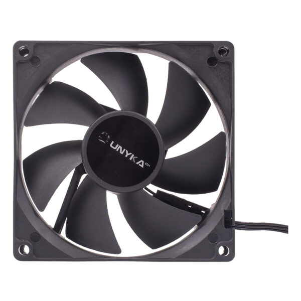 90 mm Carcasa del ordenador Ventilador 9 cm Negro