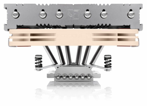 NH-L12SX77 sistema de refrigeración para ordenador Procesador Disipador térmico/Radiador 12 cm Beige, Níquel 1 pieza(s)