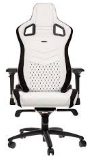 Epic Asiento acolchado Negro, Blanco