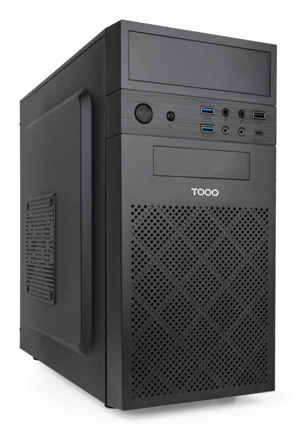 Caja Minitorre Micro-ATX ISOBOX ULTRA, Negra