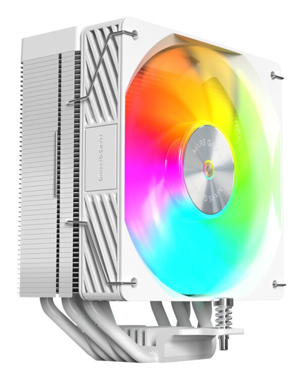 MCPUX5ARGBW sistema de refrigeración para ordenador Procesador Refrigerador de aire 12 cm Blanco 1 pieza(s)