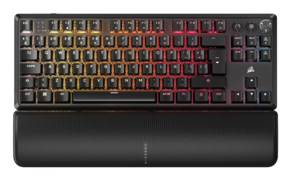 K70 CORE TKL WIRELESS RGB teclado Juego RF inalámbrica + USB QWERTY Español Negro