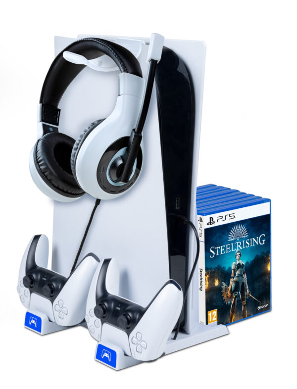PS5SCHARGESTAND accesorio y piza de videoconsola Sistema de carga
