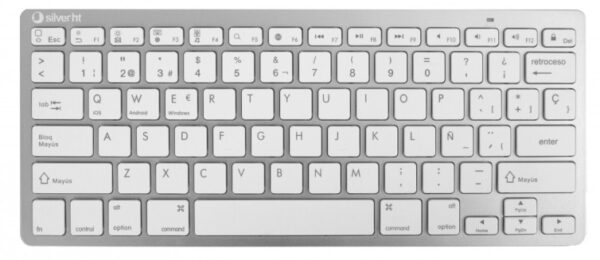Teclado Inalámbrico Colors Edition - Blanco
