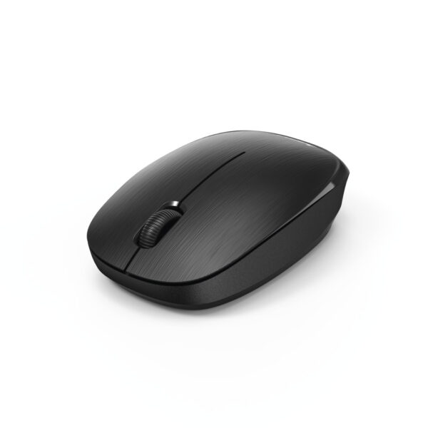 Ratón MW-110 Negro (Ratón óptico inalámbrico y compacto con nano receptor, para diestros y zurdos), color negro.