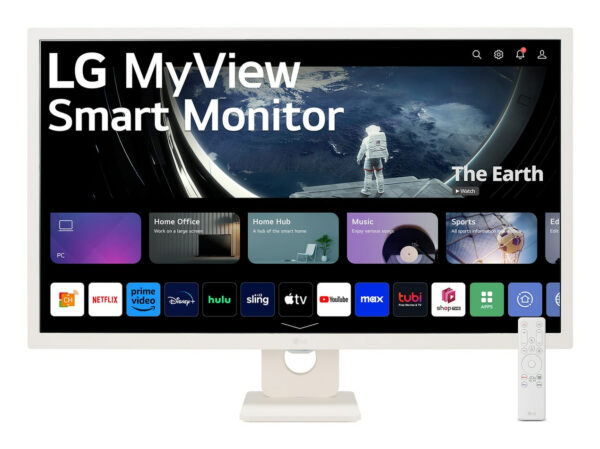 32SR50F-W pantalla para PC 80 cm (31.5") 1920 x 1080 Pixeles Full HD LED Blanco