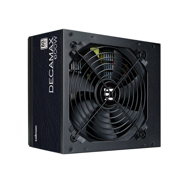 Decamax unidad de fuente de alimentación 600 W ATX Negro