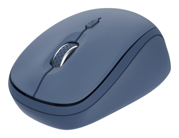 Yvi+ ratón Universal Ambidextro RF Wireless + Bluetooth Óptico 1600 DPI