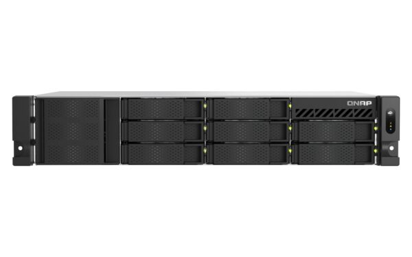 TS-855EU-8G servidor de almacenamiento NAS Bastidor (2U) Intel Atom® C5125 8 GB DDR4 0 TB QuTS hero Negro