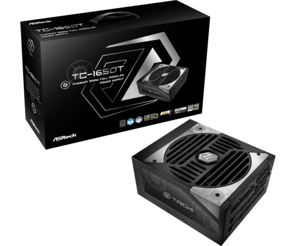 Taichi TC-1650T unidad de fuente de alimentación 1650 W 20+4 pin ATX ATX Negro