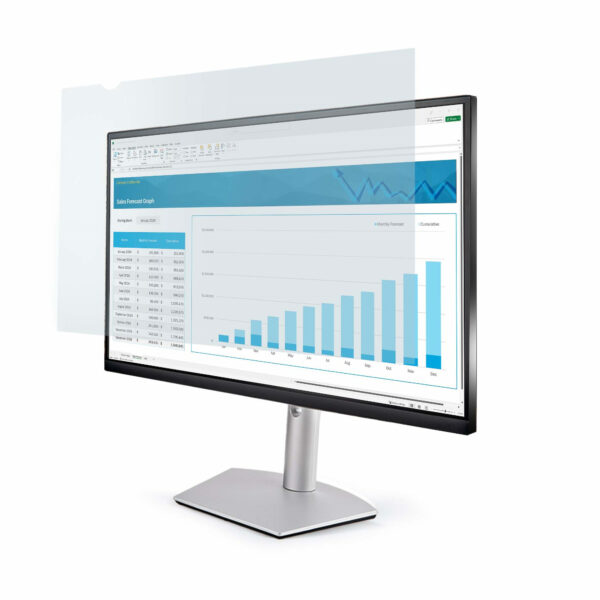 Filtro Anti Luz Azul de 16:10 para Monitor de 24" - Filtro de Luz Azul para Monitor de 24 Pulgadas - Reduce la Fatiga Visual - con Dos Opciones de Montaje - TAA